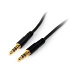 Cable StarTech.com Cable Delgado de 91cm de Audio Estéreo Conector Mini Jack 3,5mm - Plug TRRS - Macho a Macho