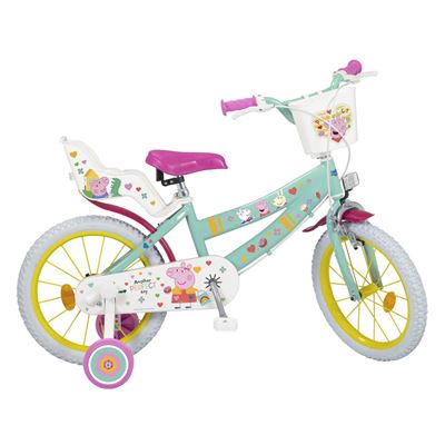 Bicicleta Infantil Toimsa 16"" Peppa Pig Verde