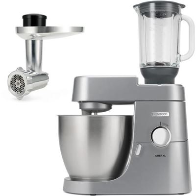 Blender Pastry Robot + Metal Chopper Kenwood Kvl4170s Chef Xl 6.7l Color Plateado