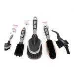 Mucoff 206 5 x cepillo set negro de off para limpieza bicicletas