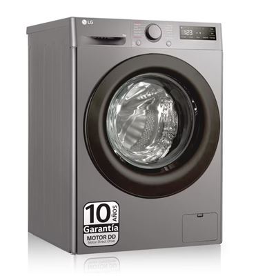 Lavadora De Carga Frontal Lg F4wr5009a6m 9kg/1400rpm Inox A