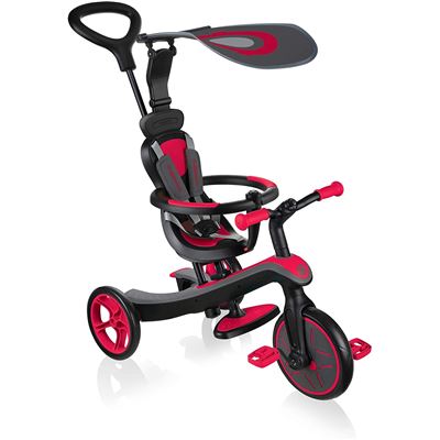 Triciclo Globber Explorer 4 En 1, Rojo Authentic Sports 632-102