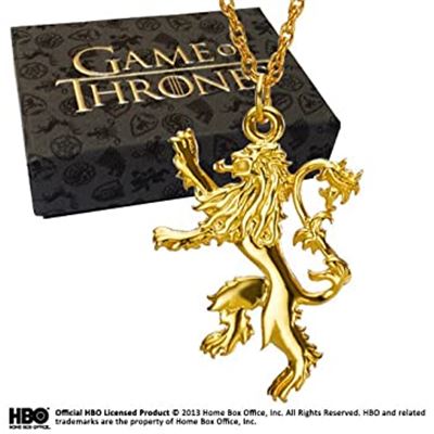 Colgante Lanister De Noble Collection Juego De Tronos
