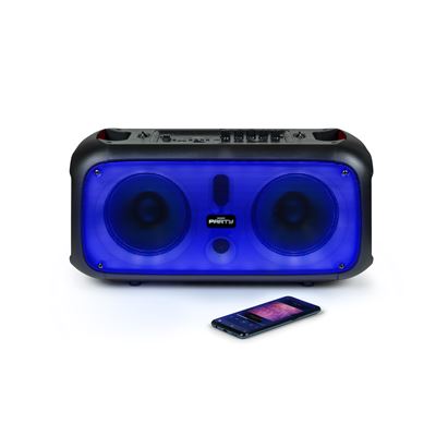 Altavoz Bluetooth Bigben Luminoso 200w Con Microfono Partybthplh