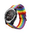 Pulsera de Nylon para Ticwatch Pro / S2 / E2 Colores Orgullo Gay LGBT Transpirable
