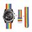 Pulsera de Nylon para Ticwatch Pro / S2 / E2 Colores Orgullo Gay LGBT Transpirable_2