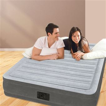 Colchón hinchable Intex Dura-Beam Plus ComfortPlush - 137x191x33 cm,  Colchones de viaje, Los mejores precios