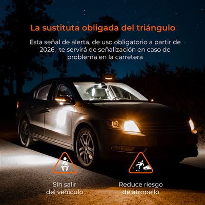 Por Qué La Luz De Emergencia V16 Conectada Es La única Alternativa Vi A Los Triangulos