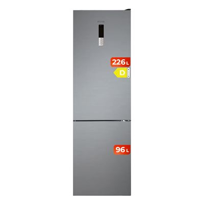 Frigorífico Combi Evvo F55 322l Inox D