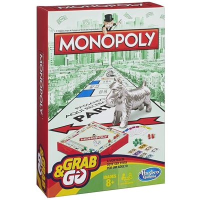Juego De Mesa Hasbro Monopoly Viagem Versión En Portugués