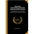 Nominale Stammbildungslehre Der Altgermanischen Dialekte Paperback