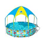 Piscina Desmontable Tubular Infantil Bestway Splash-In-Shade 244x51 cm con Parasol