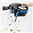Aspirador vertical Winkel WH500 150W azul_1