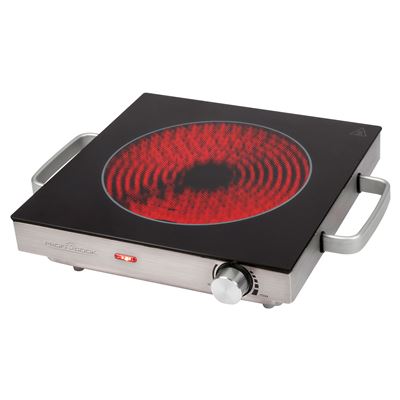 Placa Cocción Por Infrarrojos Proficare Ekp 1210, Vitrocerámica Inducción Portátil