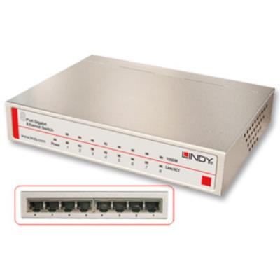 Lindy 8 Port Gigabit Ethernet Switch - Imagen 2