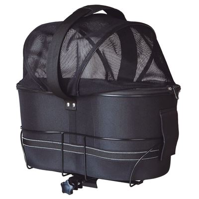 Cesta De Perro Para Bicicletas Trixie 29x42x48 Cm Negro 13118