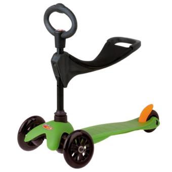 patinete de tres ruedas con asiento