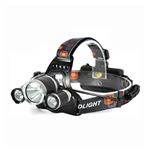 Linterna frontal Emceuro recargable de cabeza OUTDOOR 10000LM 3x XM-L XML T6 Headlamp