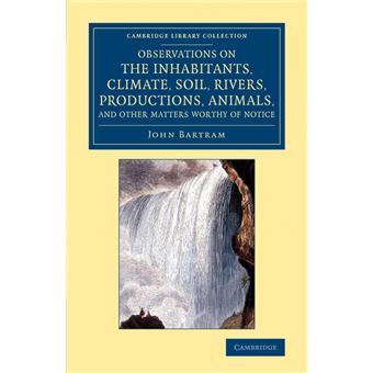 Serie Única - Observations on the Inhabitants, Climate, Soil, Rivers, Productions,             Animals, and Other Matters Worthy of Notice Paperback - 1