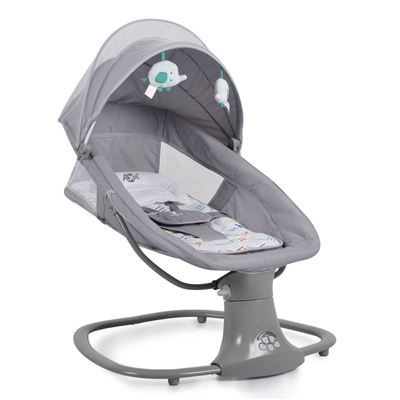 Hamaca Eléctrica Para Bebés Axel De Cangaroo Grey