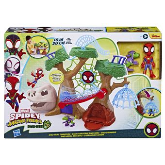 Juguete Hasbro Marvel Spidey And His Amazing Friends, Dino-Árbol Arácnido - 1