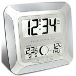 Technoline Ws 8118 despertador color aluminio plateado reloj