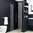 Puertas de ducha vidaXL ESG esmerilado 75x185 cm_2