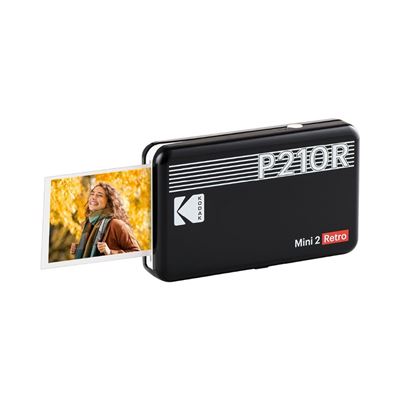 Kodak Mini Impresora Mini Retro 2 P210 Conectada, 5,3 X 8,6 Cm, Bluetooth