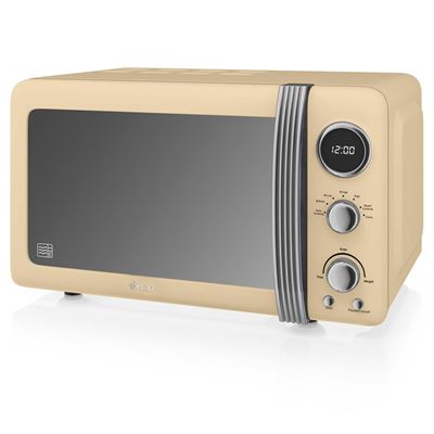 Microondas Digital Swan Sm22030cneu 20l 800w Crema