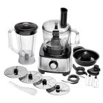 Robot de cocina multifunción ProfiCook PC-KM 1063 negro y plata