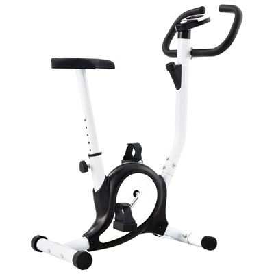 Bicicleta Vidaxl Estática Con Resistencia De Cinta Negra