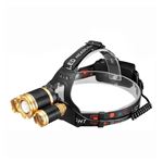 Linterna frontal Emceuro recargable de cabeza outdoor 10000LM 3x XM-L XML T6 Headlamp