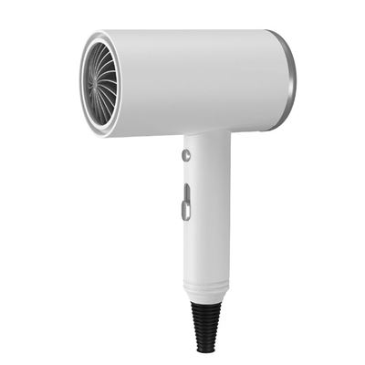 Secador Con Iones Negativos Dam, 1000w, 3 Temperatura Y 2 Velocidad Blanco