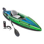 Kayak hinchable Intex challenger k1 & 1 remo - 274 x 76 x 33 cm