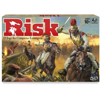 Juego de mesa Hasbro RISK Versión en portugués - 1