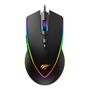 Ratón Gaming con Iluminación LED RGB 7 Botones Programables Hasta 6400DPI - 1