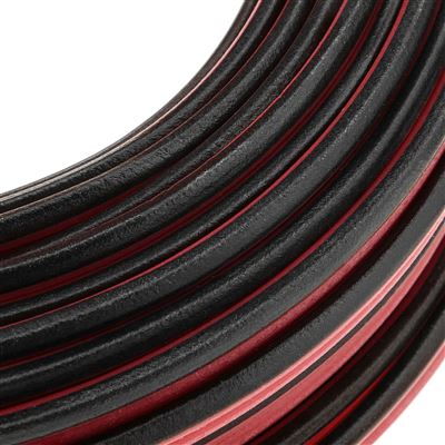 Cable de audio BeMatik para altavoces rojo y negro de 2x1,50 mm² Bobina de  20m, Conector Audio, Los mejores precios
