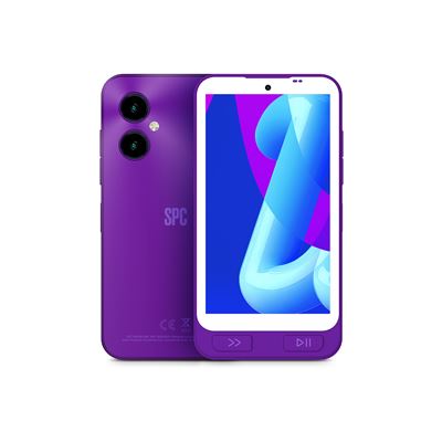 Smartphone Para Niños Spc Wuum One Con Gps, Chat Seguro Y Control Parental Spc Circles, Android 4g, 13mp, 64gb - Morado