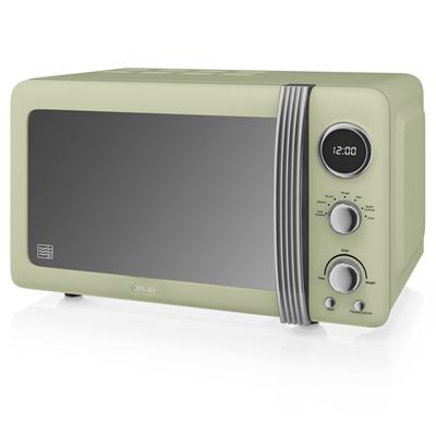Microondas Digital Swan Sm22030gneu 20l 800w Verde