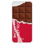Funda de Silicona TechCool para HTC U11, Diseño Tableta de chocolate vers.2