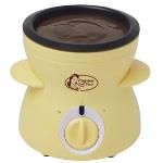 Bestron Sweet Dreams fondue de chocolate con diseño retro 25 w 0.3 litros amarillo compacto dcm043 03 25w