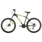 Bicicleta montaña vidaXL 21 velocidades 27,5 pulgadas rueda 42cm negro