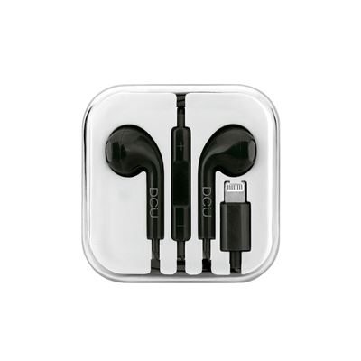 Auriculares Dcu Tecnologic 34151016 Lightning Negro