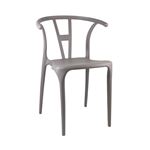 Silla de Exterior Apilable Scarlett 75x52x49,5cm Thinia Home