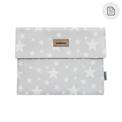 Portadocumentos Etoile Gris 3x17x25 Cm