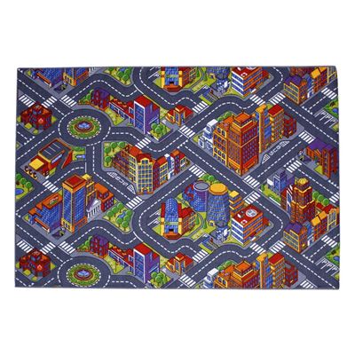 Associated Weavers Alfombra circuito big city 140 x 200 cm de juego 140x200 97