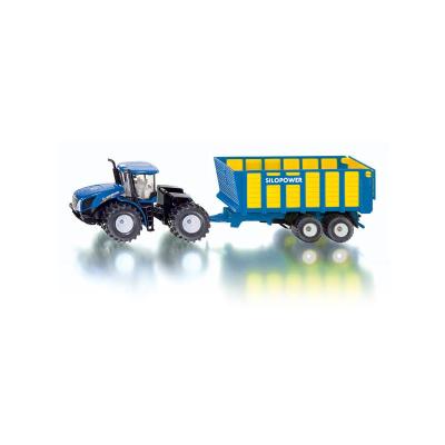 Siku 1947 Tractor Con Remolque De Ensilado