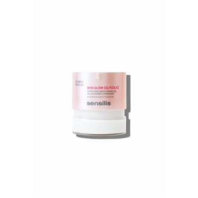 Gel-crema Facial Iluminadora De Noche Sensilis Skin Glow 50ml