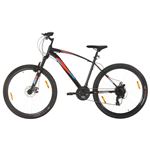 Bicicleta montaña vidaXL 21 velocidades 29 pulgadas rueda 48 cm negro