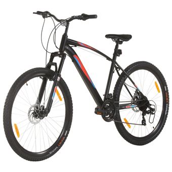 montaña vidaXL 21 velocidades 29 pulgadas rueda 48 cm negro, Bicicletas, Los mejores precios | Fnac